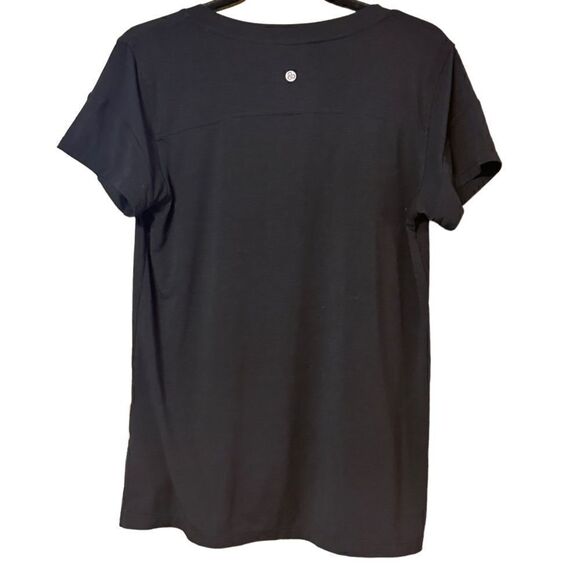 Zella Black V-Neck Top Size Small S 📦 - Picture 2 of 8